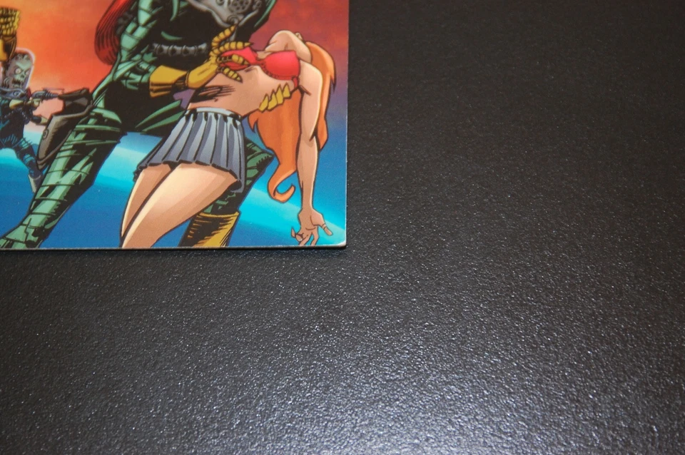 2012 Mars Attacks Heritage Scavenger Puzzle 9-Card Promo Set SDCC Rare - Image 3 of 4