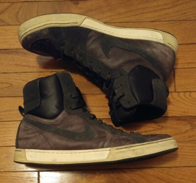 nike air flytop dark grey