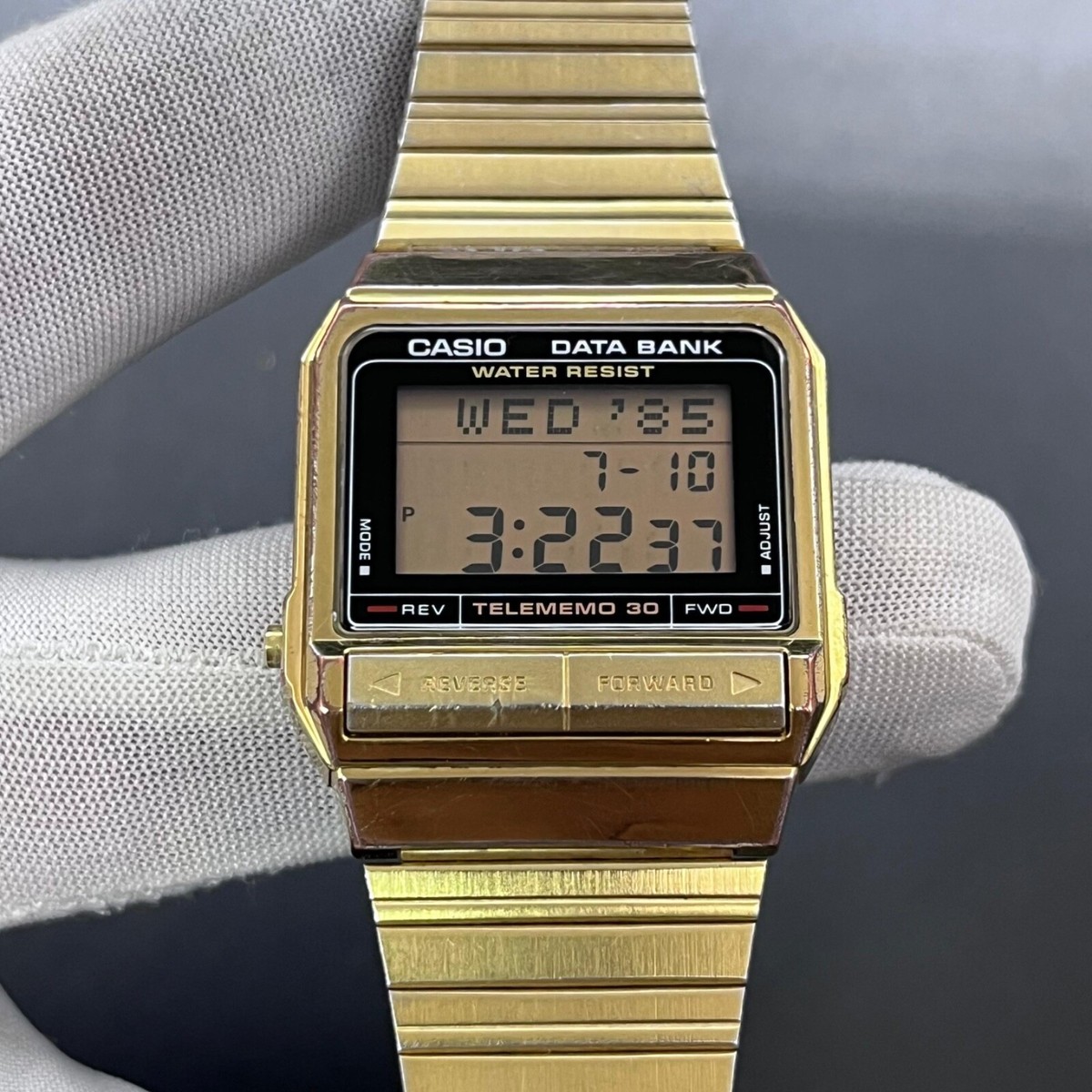 Vintage Casio DB-310 Digital Data Bank Telememo 30 Thailand Made