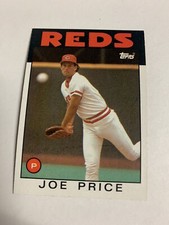 1986 Topps Cincinnati Reds Joe Price