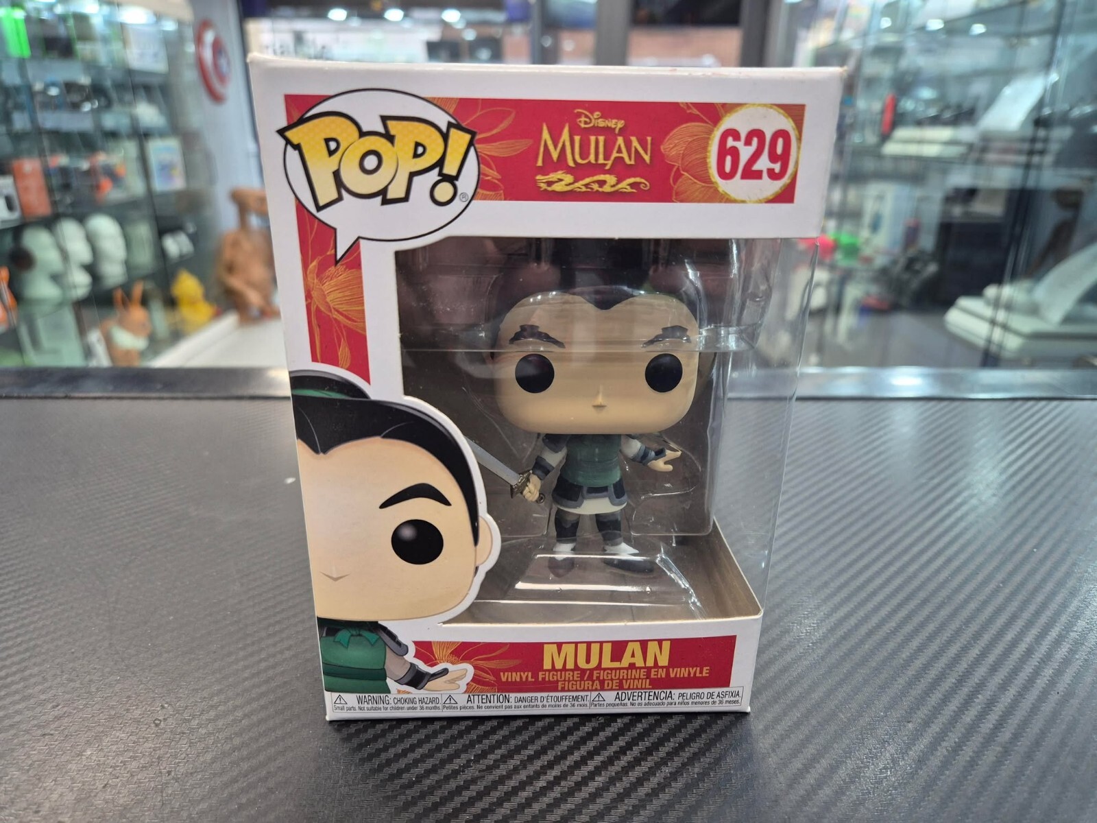 Disney Mulan Mulan #629 Funko Pop! Entrega Rápida