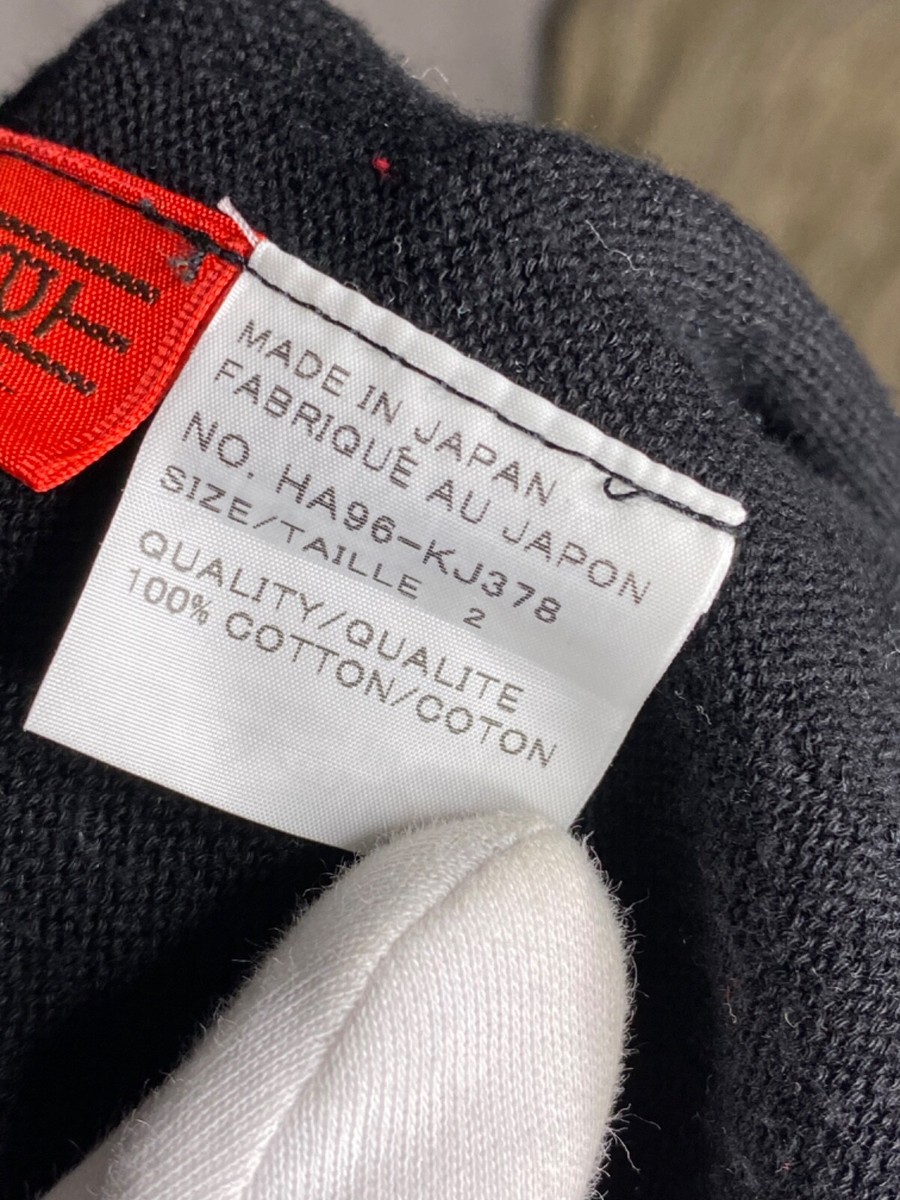 Haat Heart By Issey Miyake Japan Cardigan Black Multipocket