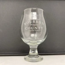 NEW Bourbon County Brand Stout Tulip Glass BCS Snifter Goose Island 5.25 BCBS