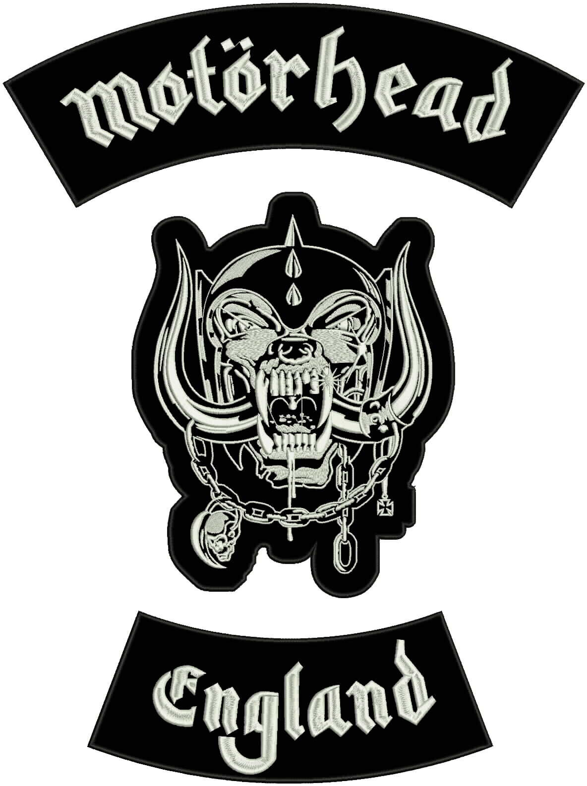 Motorhead Iron Fist Large Back Patch Official Licensed Heavy 