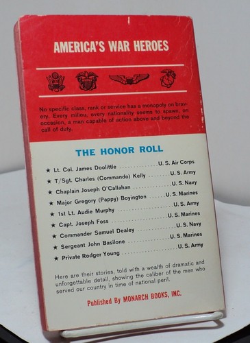 America's War Heroes by Jay Scott - Monarch MA314 - 1962 - Bild 2 von 2