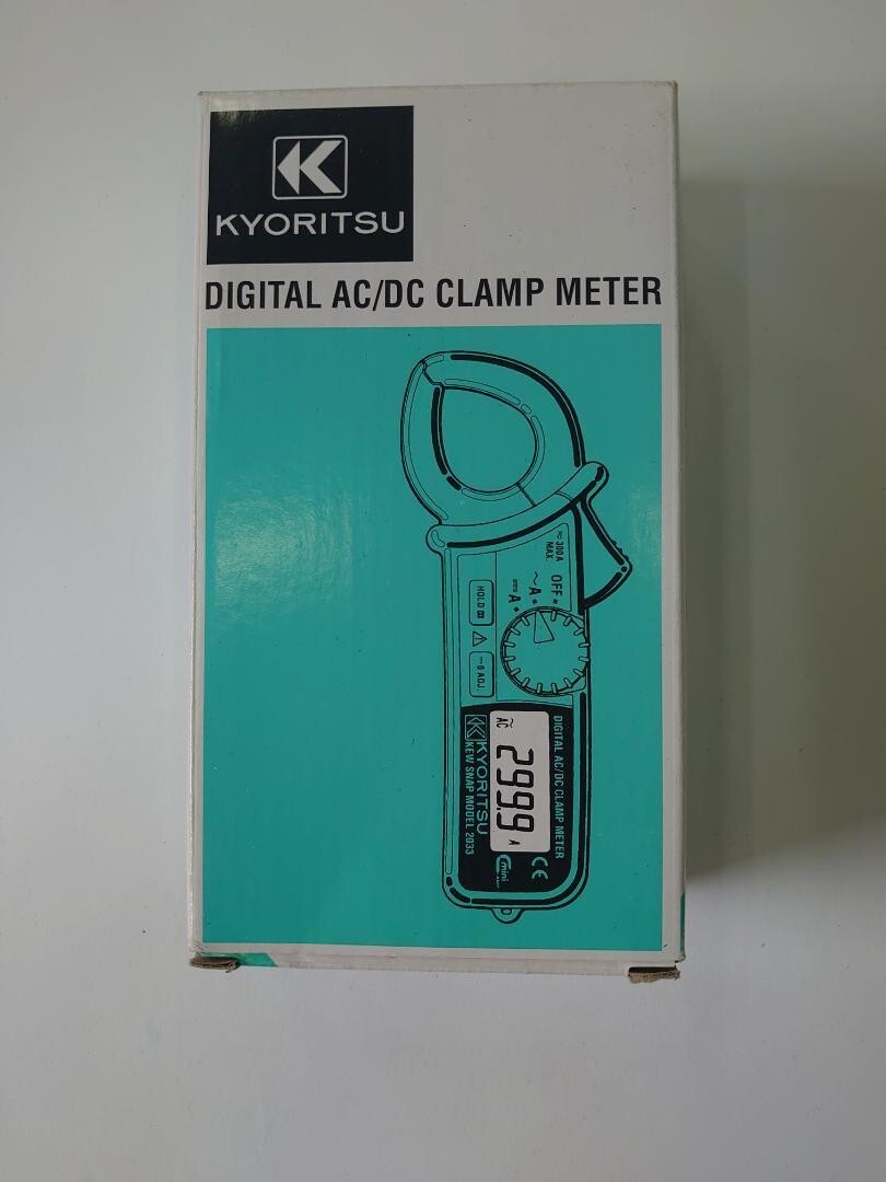 きこです Kyoritsu 2033 Cue Snap AC/DC Current Measurement Clamp Meter ‎KEW