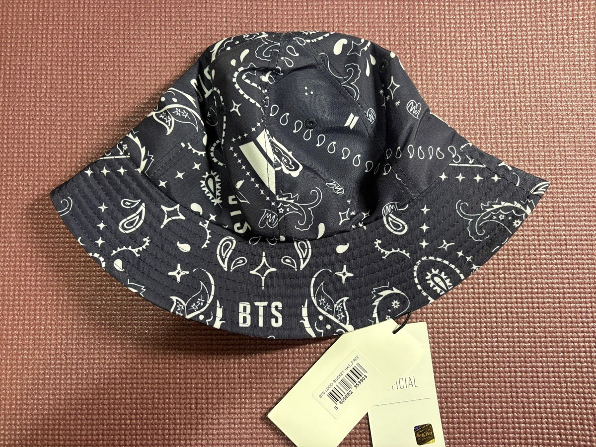 BTS Official LOGO Bucket Hat | eBay