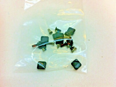 OEM Medion Akoya P6612 16'' Laptop Screen Display Hinge Screws and Rubber Caps 41
