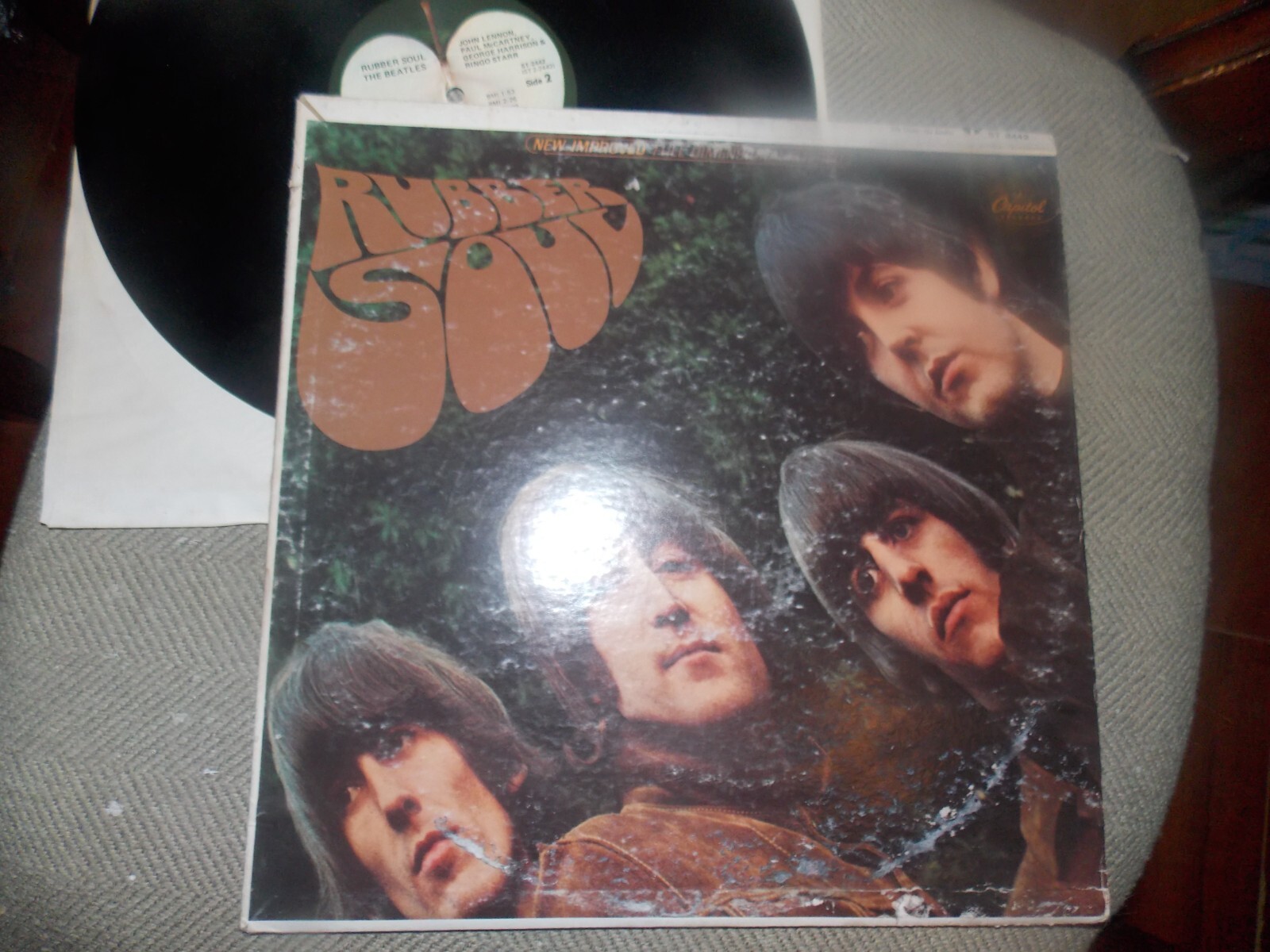 THE BEATLES RUBBER SOUL LP ST2442 APPLE VG/VG++ eBay