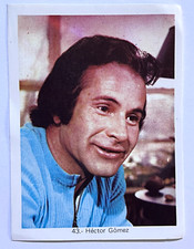 1973 FOTORAMA TV & Movie Stars Cromo #043 HECTOR GOMEZ Mexico Vintage