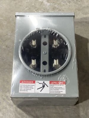 Eaton B-Line 011 MS25 125A, 1P, 4 Jaw, Solar Meter Socket Eaton B-Line 011 MS25