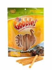 Gobble! Turkey Tendon Sticks for Dogs, Made in USA (6 Ounce Reseal Value Bag)