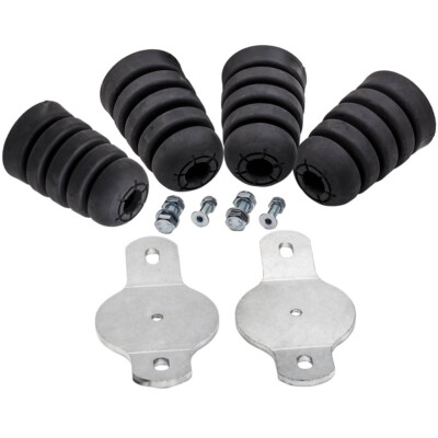 Extended Bump stop kit front and rear with brackets fit for Nissan Patrol GQ GU
