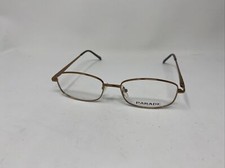 PARADE EYEWEAR 1603 52/17/135 LIGHT BROWN FLEX HINGE EYEGLASSES NO74