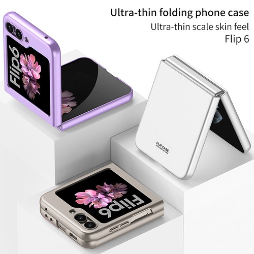 Slim Lightweight Anti-Fingerprint Shockproof Protective Case for Galaxy Z Flip 6 - Picture 6 of 13