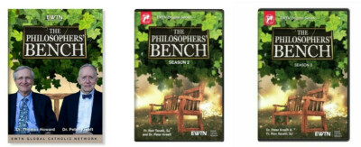 THE PHILOSOPHER'S BENCH * 3 DVD COMBO. SEASON 1, SEASON 2 & SEASON 3  FROM EWTN