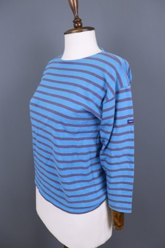 Saint James Multicolor Stripe 3/4 Sleeve Top Shirt SIze 14 Yo - Picture 9 of 16