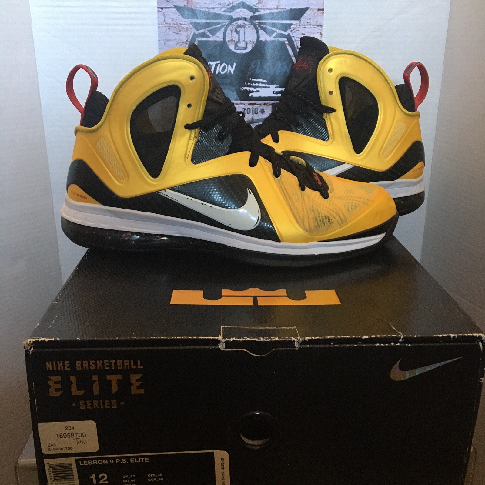 lebron 9 elite taxi