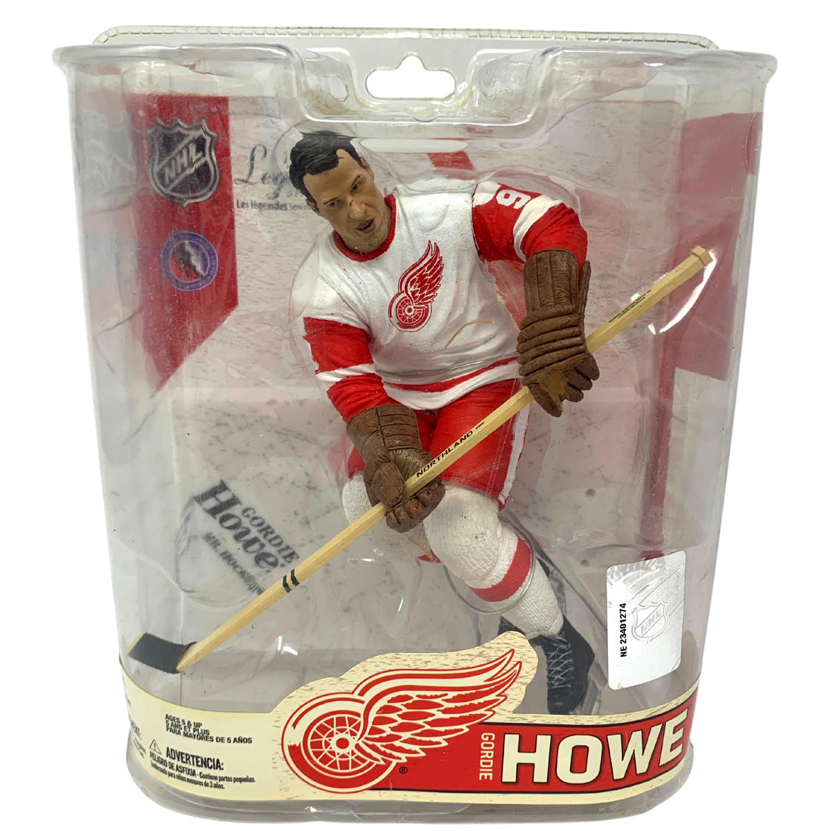 Mcfarlane NHL Gordie Howe Detroit Red Wings Legends Series 6