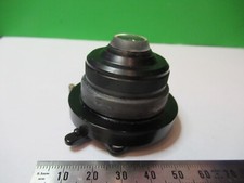 REICHERT AUSTRIA CONDENSER  IRIS OPTICS MICROSCOPE PART AS PICTURED G5-A-28