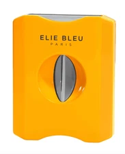 Elie Bleu C-5,  V-Cut Cigar Cutter, Yellow Lacquer Finish, EBC5008, New In Box