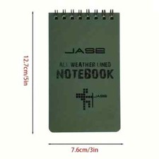 1-All-Weather Notebook: 48 Pages of Waterproof Writing Paper for Outdoors etc