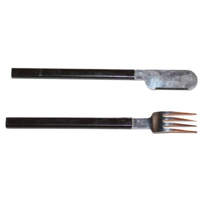 Set of 2 Concorde Air France Design Raymond Loewy Plane Cutlery