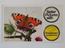 Voightlander Accessories Pamphlet on Lens Filters