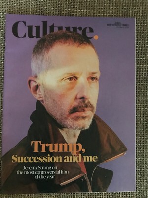 JEREMY STRONG ~ CULTURE MAGAZINE + THE CURE ROBERT SMITH Jessica Raine TUCCI Fre
