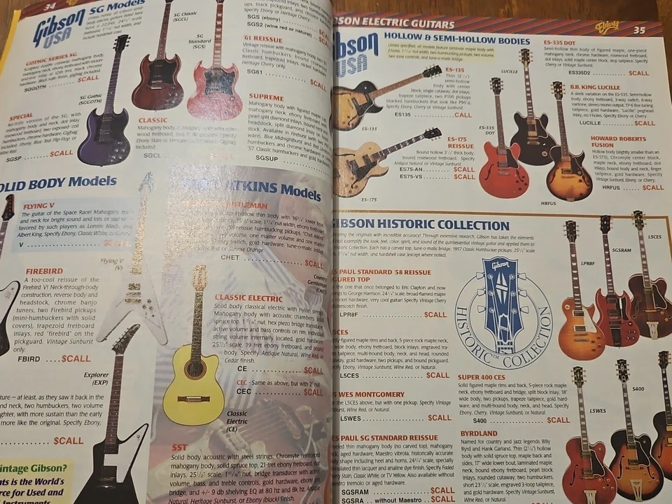 ELDERLY INSTRUMENTS CATALOG MUSIC MARTIN FENDER 2001 - Image 2 of 4