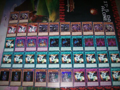 42 Card Destiny Board FINAL Deck Core Dark Spirit Necrofear LDS3 Yu-Gi-Oh! 