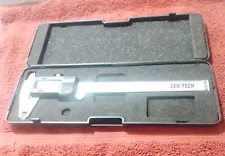  Digital Caliper with 6" - Centech LCD Screen with Battery and Case