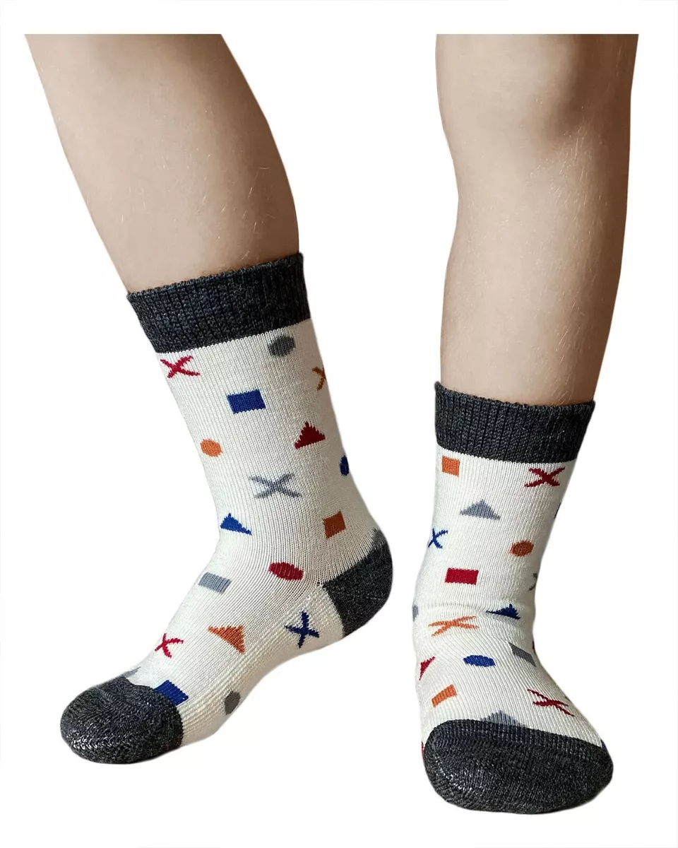 Chaussette laine enfant anti ampoule chaude MERINOS gar on fille