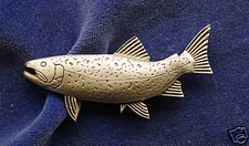 Empire Pewter Brook Trout Fish Pin