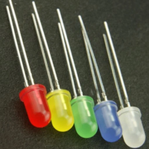 Kingbright 5mm Low Current Diffused LED - Red (10 Pack)