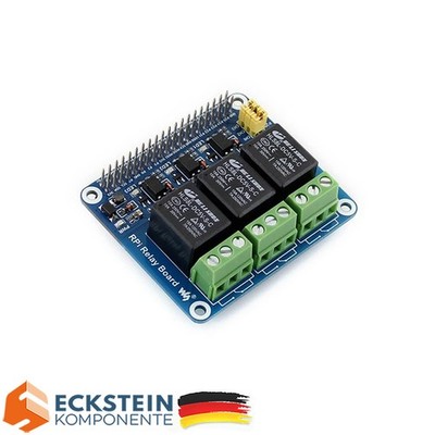 Waveshare Raspberry Pi Erweiterungsplatine, Leistungsrelais