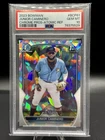 2023 1ST BOWMAN CHROME JUNIOR CAMINERO ATOMIC REFRACTOR #BCP61 PSA 10