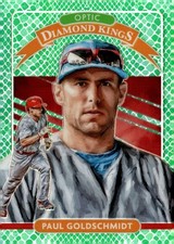 2020 Donruss Optic #25 Paul Goldschmidt Dragon Green #/84