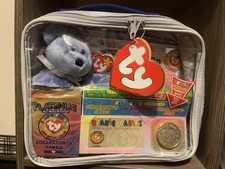 Ty Beanie Babies Official Club Platinum Edition Set Beanie Baby Cards Coin