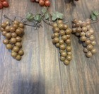 Vtg Artificial Grape Bunches Decorative Lifelike Rubber Assorted Colors Lot Of 9 — photo 5