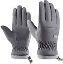 Waterproof Sherpa-Lined Ski Snow Warm Gloves for Women Men - Winter Protection G