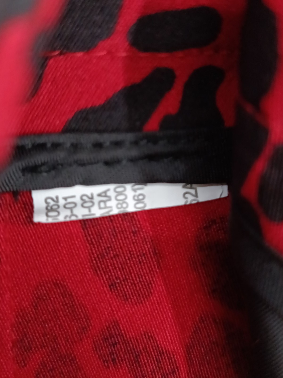 ALTRA Leggings donna Zara XS rosso stampa animalier 100% altro lunghezza intera