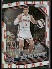 2025 Panini Prizm WNBA #128 Jade Melbourne WNBA Logo Prizms