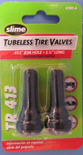 2 Packages Of Slime Tubeless Tire Valves 2080-a  New