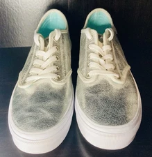 Vans Sliver Metallic Old Skool Sneakers Size Women’s 9.5