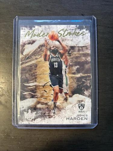 James Harden 2020/21 Panini Court Kings  Modern Strokes SP 12 Nets