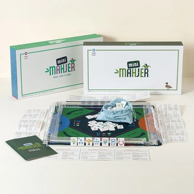 Family Learn to Play Mahjong Set