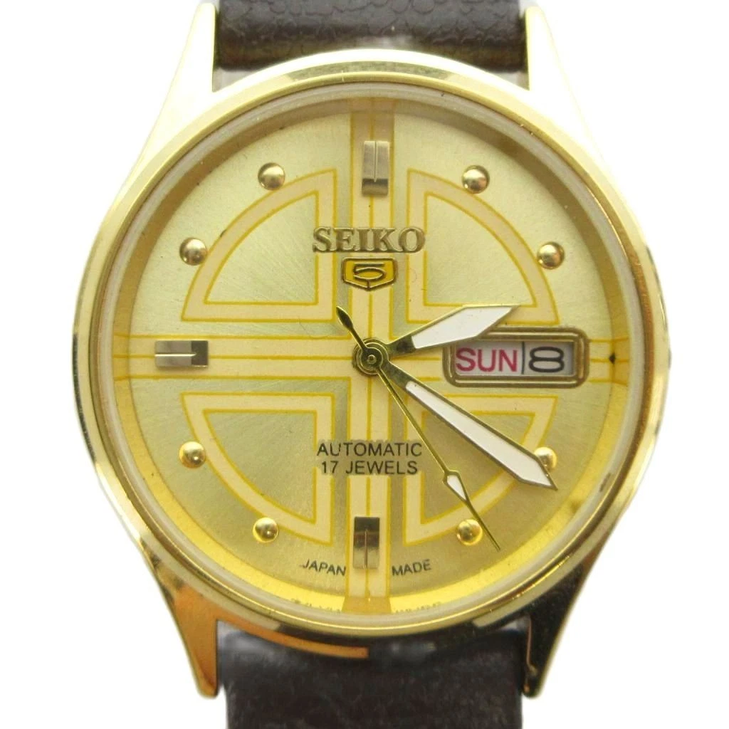 Seiko 5 Gold Plated Case Wristwatches with 17 Jewels for sale | eBay