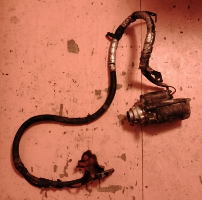 #ad 2008 10 FORD F250 OEM Engine Starter Motor 6.4L Powerstroke w battery cable $236.20