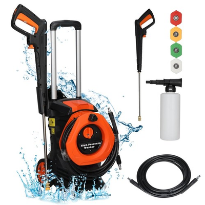 #ad #ad Ktaxon 3380PSI 2GPM Electric Power Washer Cleaner w 4 Nozzles Soap Bottle $64.80